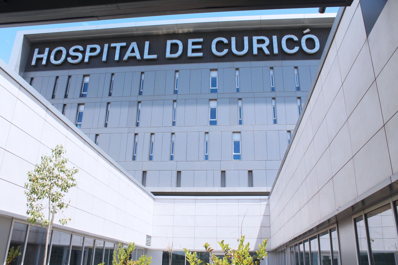 Vista aérea Hospital de Curicó